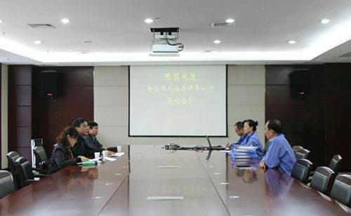 西安市高技能人才培訓(xùn)基地建設(shè)項目專家來西煤機公司實地評審