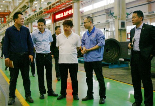 山東信發(fā)集團公司總工程師宋世偉一行到公司考察交流