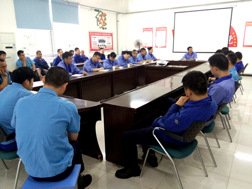 公司召開安裝質(zhì)量專題會